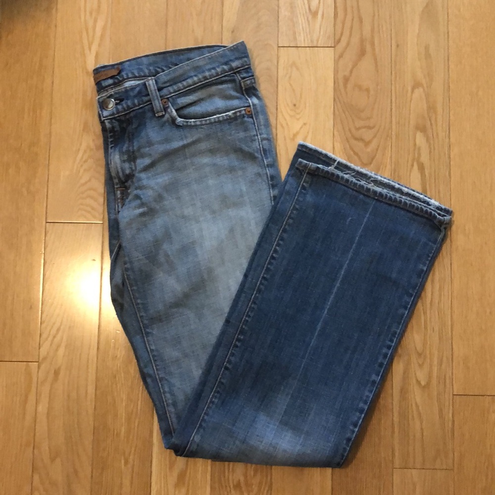 Vintage ArdenB Wide Leg Jeans low rise distressed